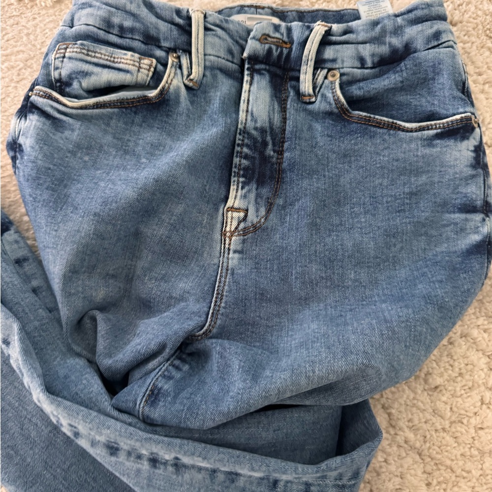 Good American- Skinny-Classic Women's Blue Denim Jeans - Picture 2 of 4